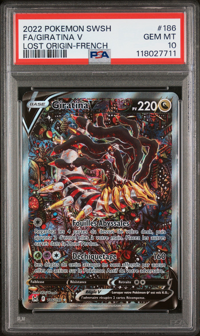 Giratina V 186 - PSA 10