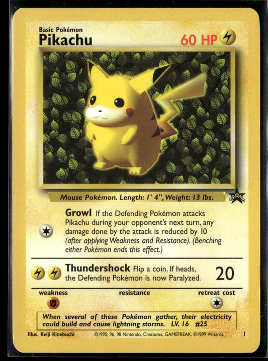 Pikachu (1) Promo WoTC Promo 01/53 EXC