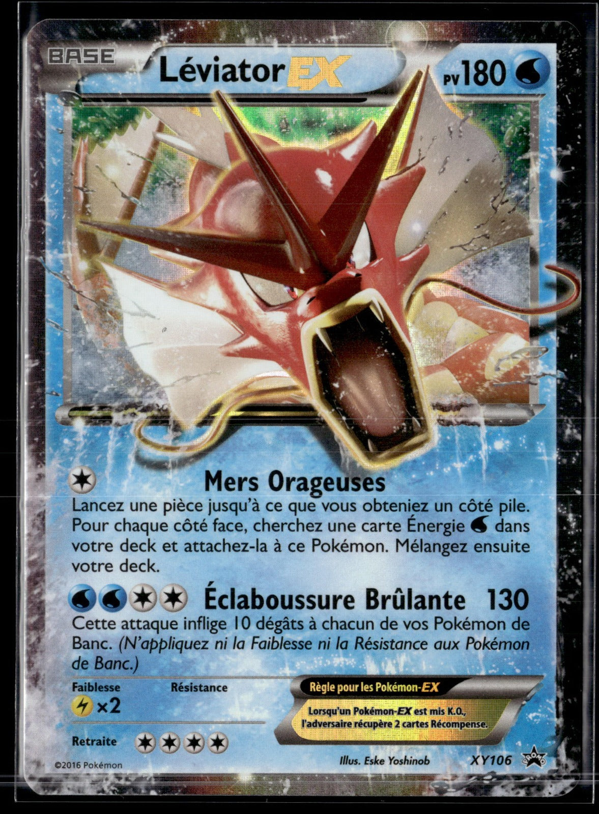 Léviator EX Sans Rareté Promo XY XY106 