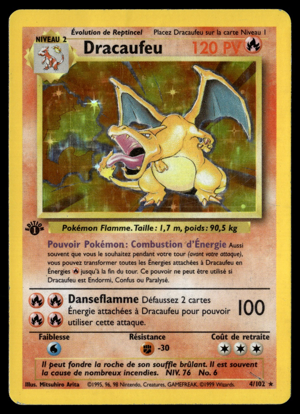 Dracaufeu 4/102 - GOOD