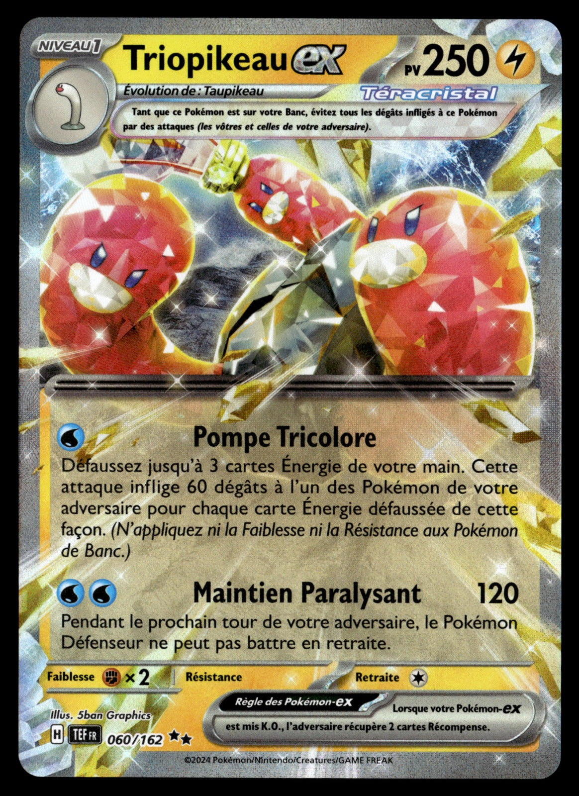Triopikeau-ex  Forces Temporelles 060 NM