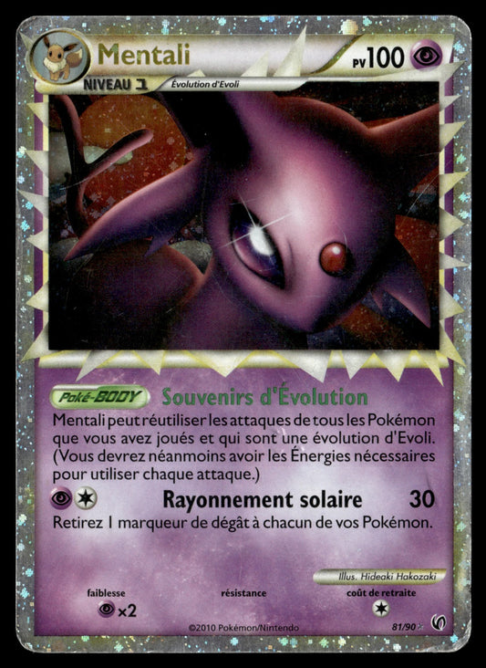 Mentali Rare Prime Indomptable 81 GOOD
