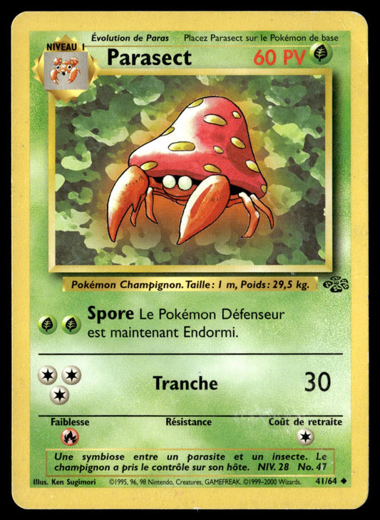 Parasect Peu Commune Jungle 41 GOOD