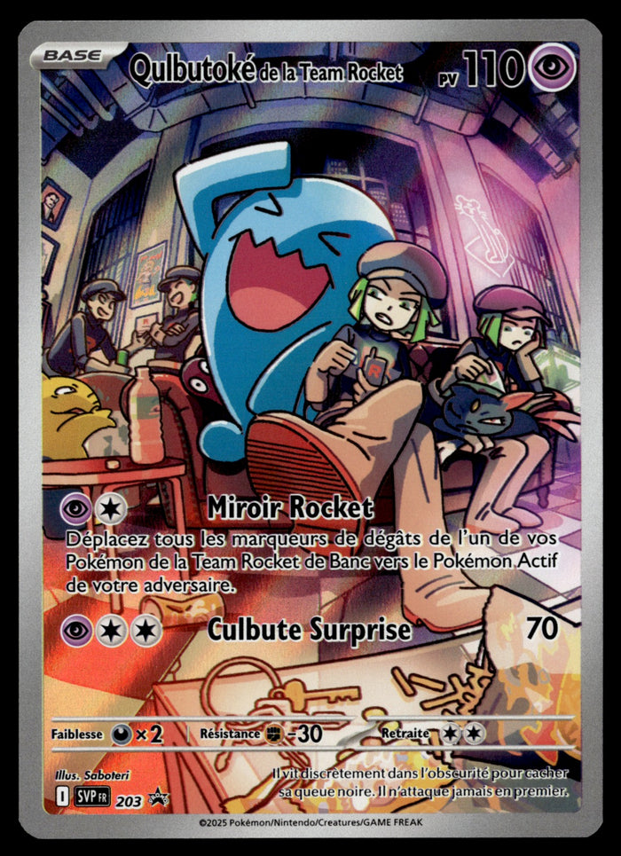 Qulbutoké de la Team Rocket Promo SVP203 - NM