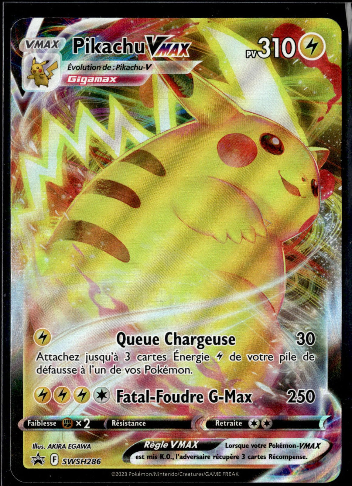 Pikachu VMAX  Promo SWSH SWSH286 NM