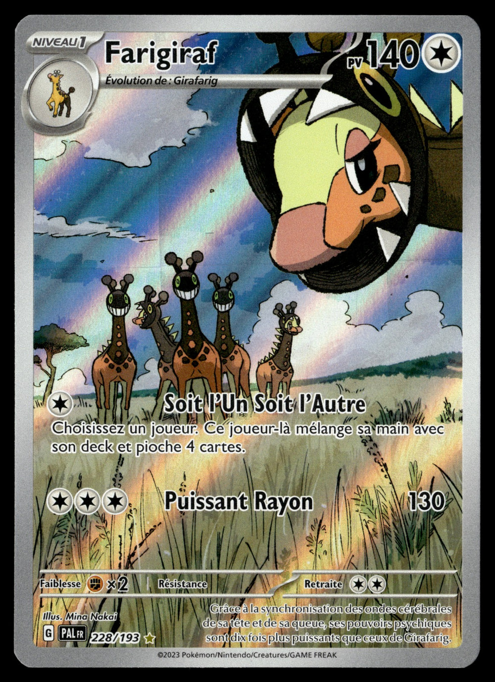 Farigiraf 228/279 - NM