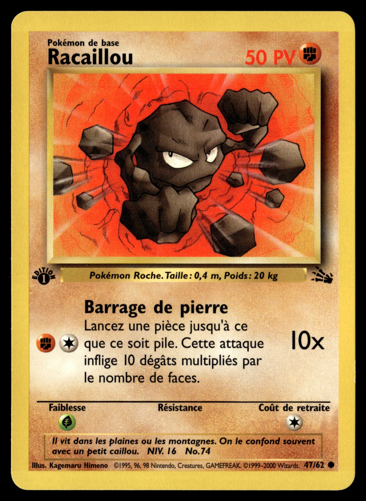 Racaillou 47/62 ed1 - NM