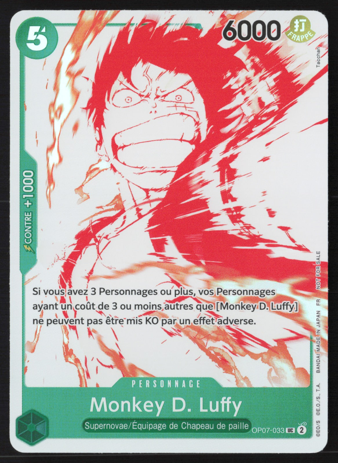 Monkey.D.Luffy OP07-033 - NM