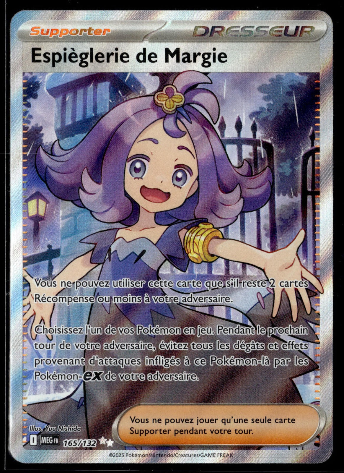Espièglerie de Margie Ultra Rare Méga-Évolution 165 NM
