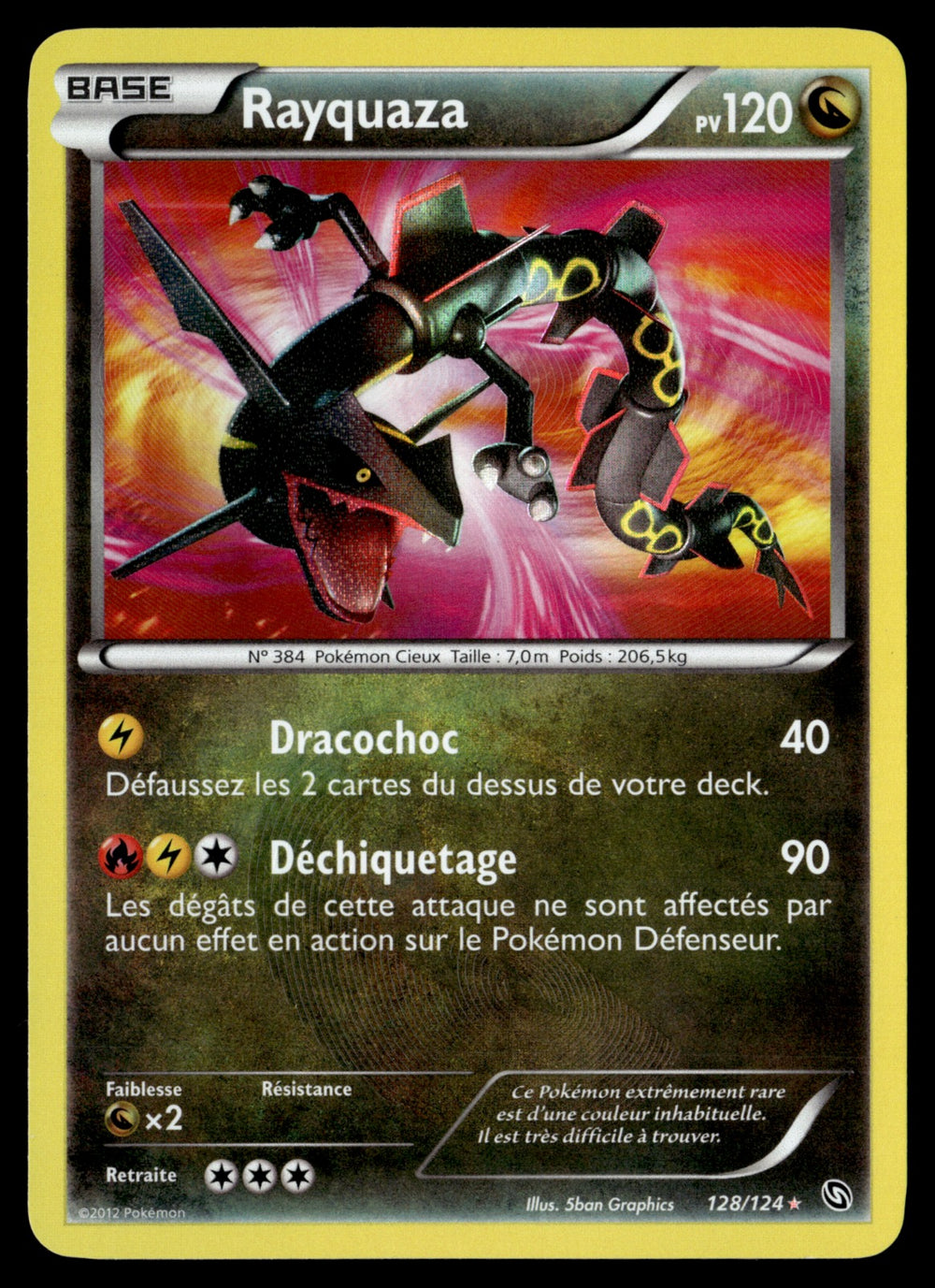 Rayquaza 128/124 - EXC