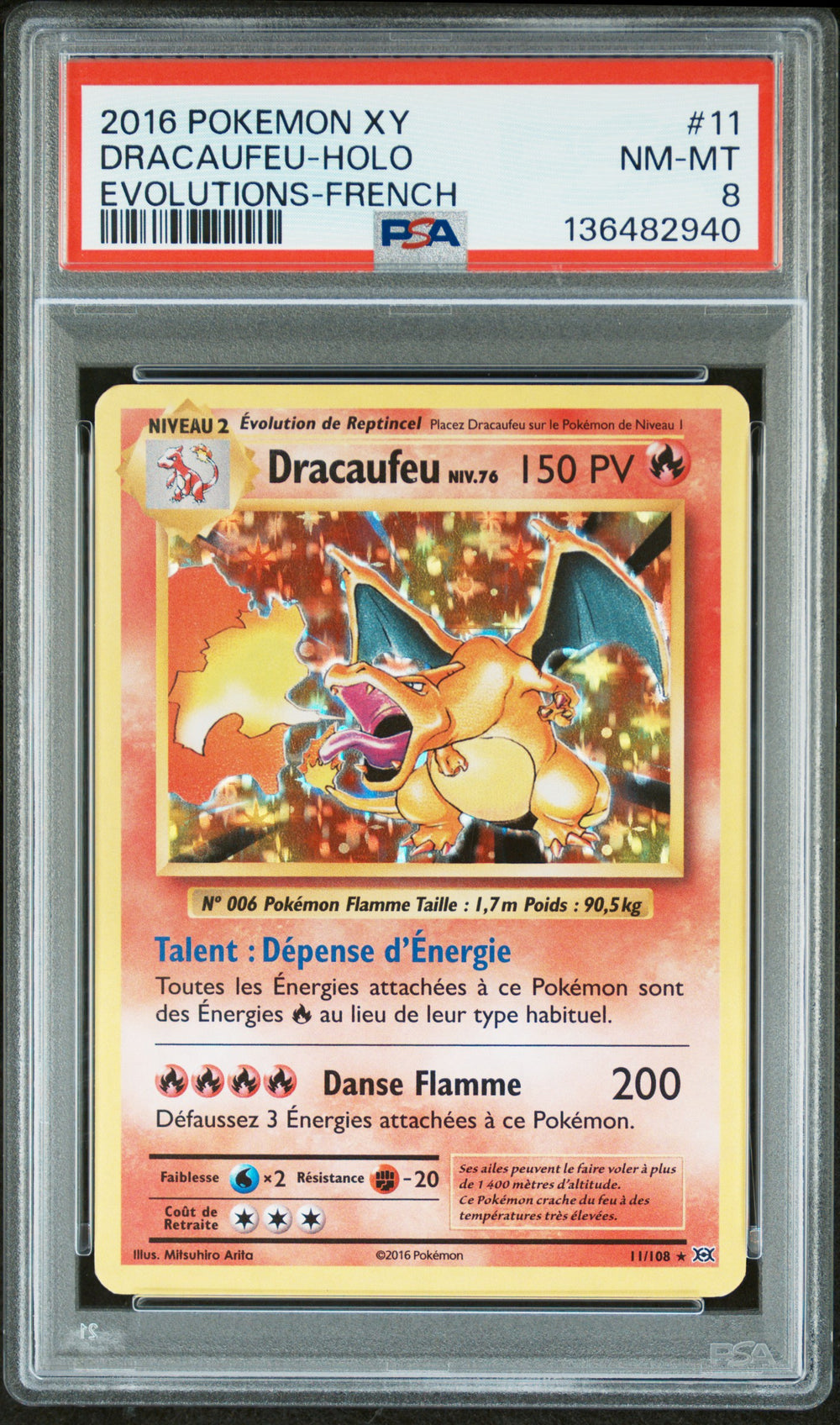 Dracaufeu 11 - PSA 8