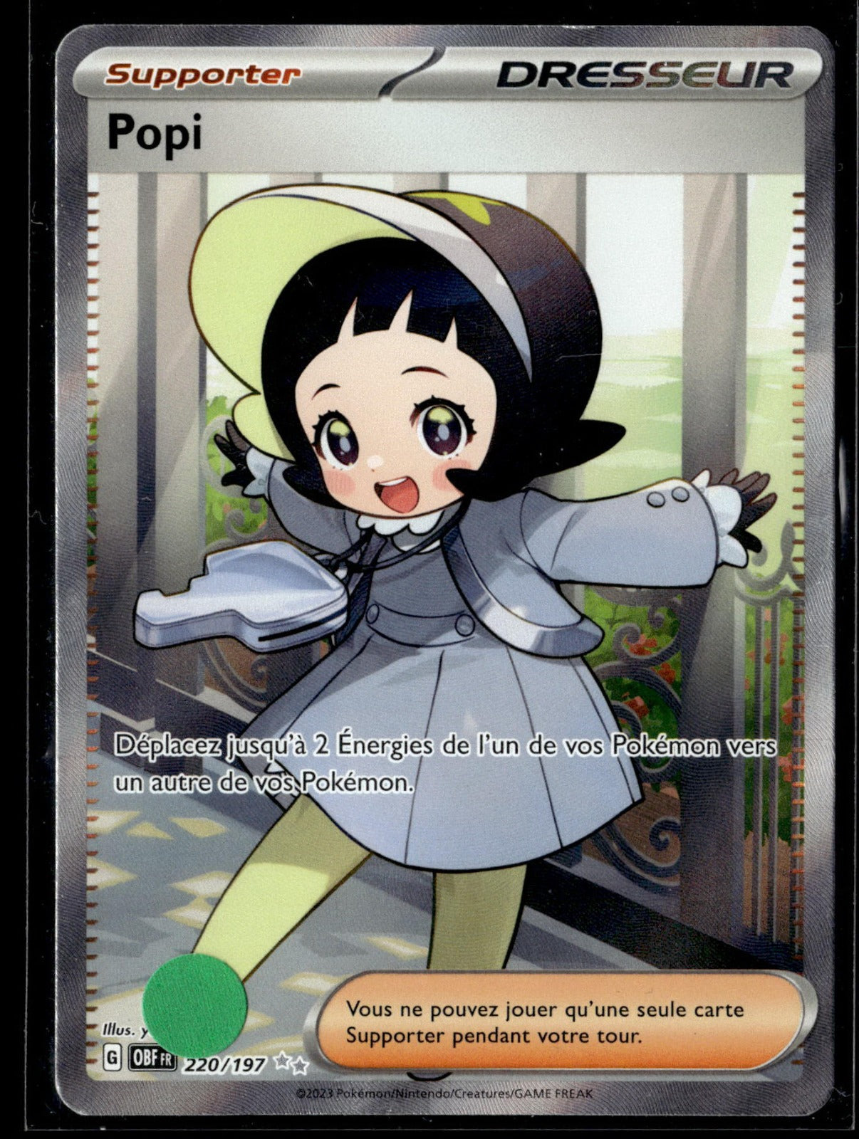 Popi Ultra Rare Flammes Obsidiennes 220 NM