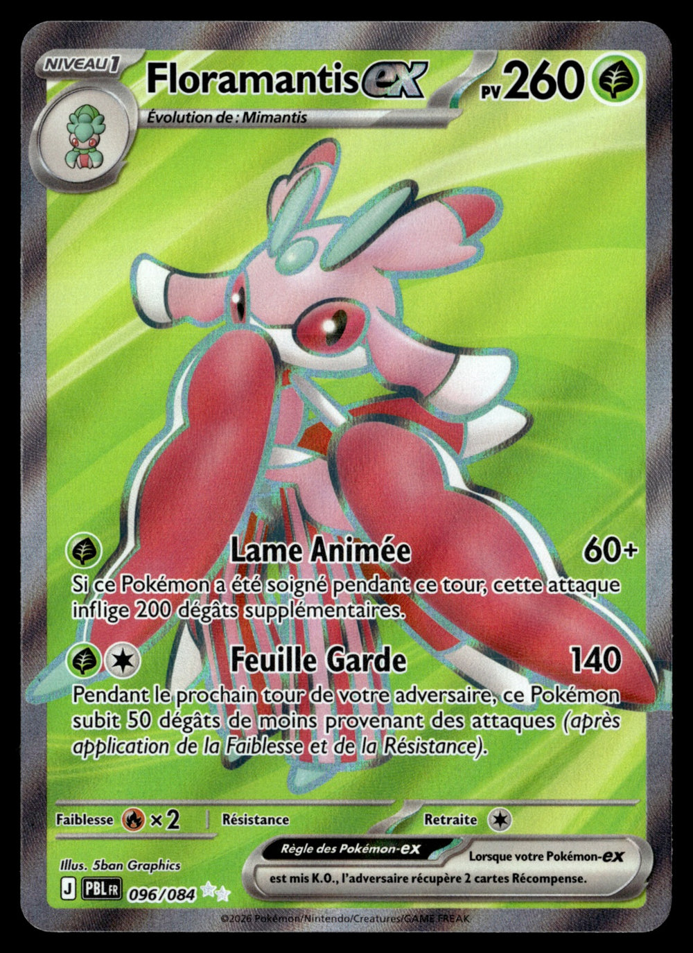 Floramantis-ex 096/189 - NM