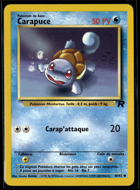 Carapuce Commune Team Rocket 68 NM