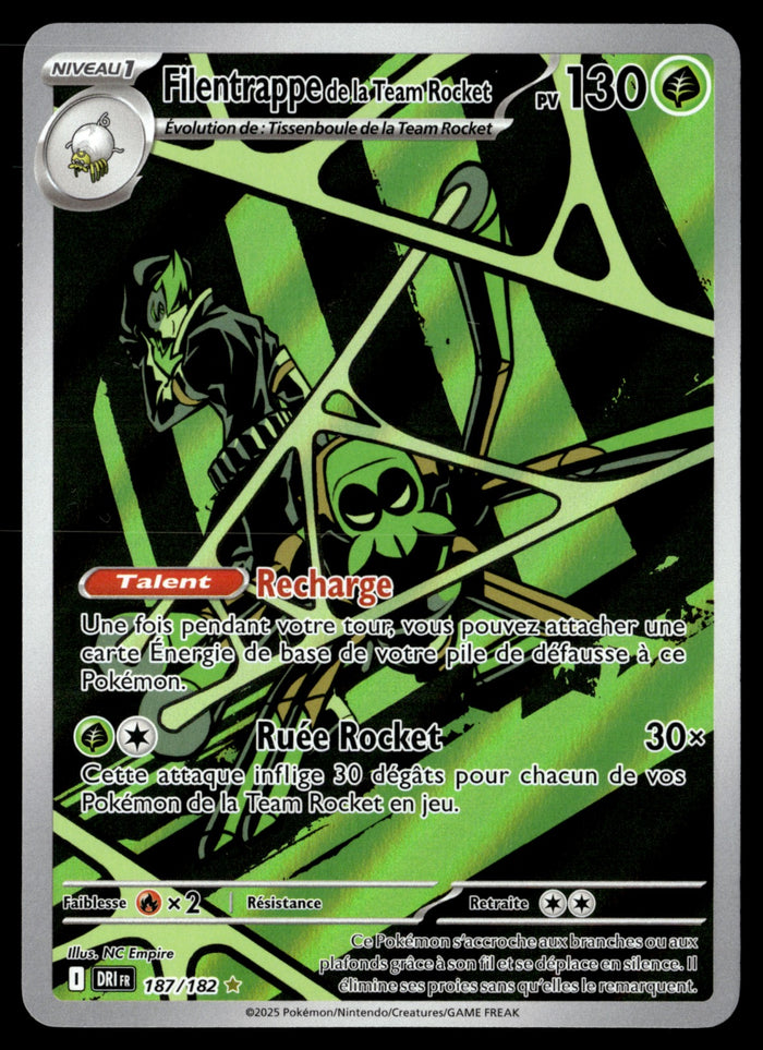 Filentrappe de la Team Rocket 187/182 - NM