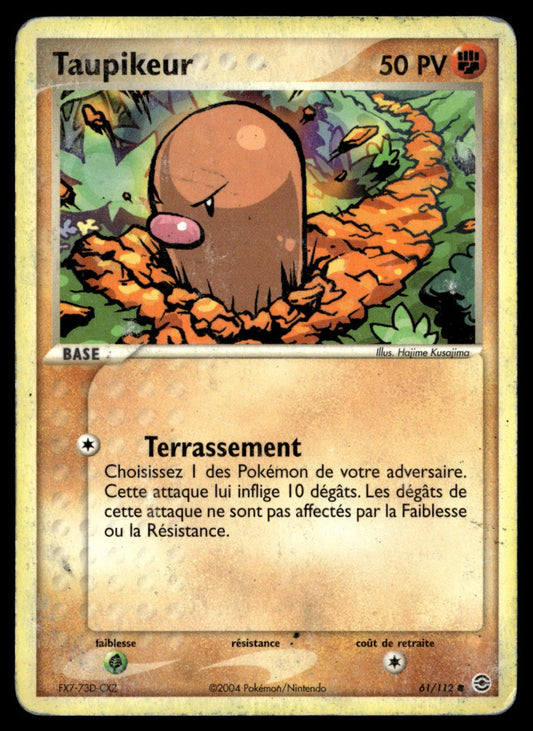 Taupikeur Commune EX Rouge Feu & Vert Feuille 61 HP