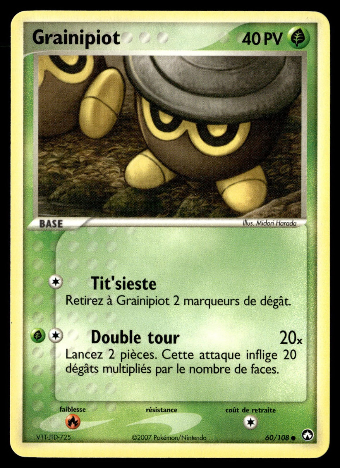 Grainipiot Commune EX Gardiens du Pouvoir 60 NM