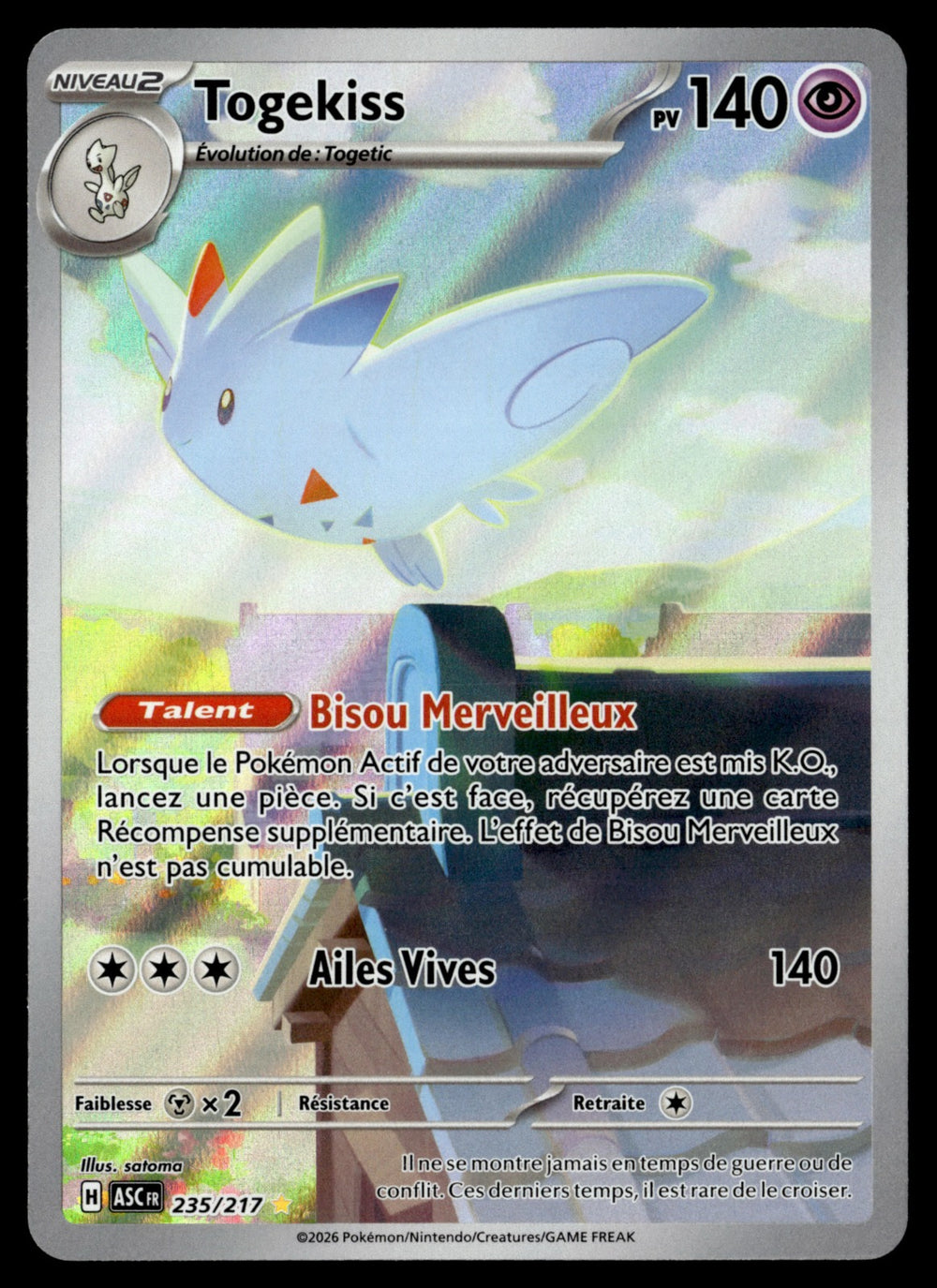 Togekiss 235/286 - NM