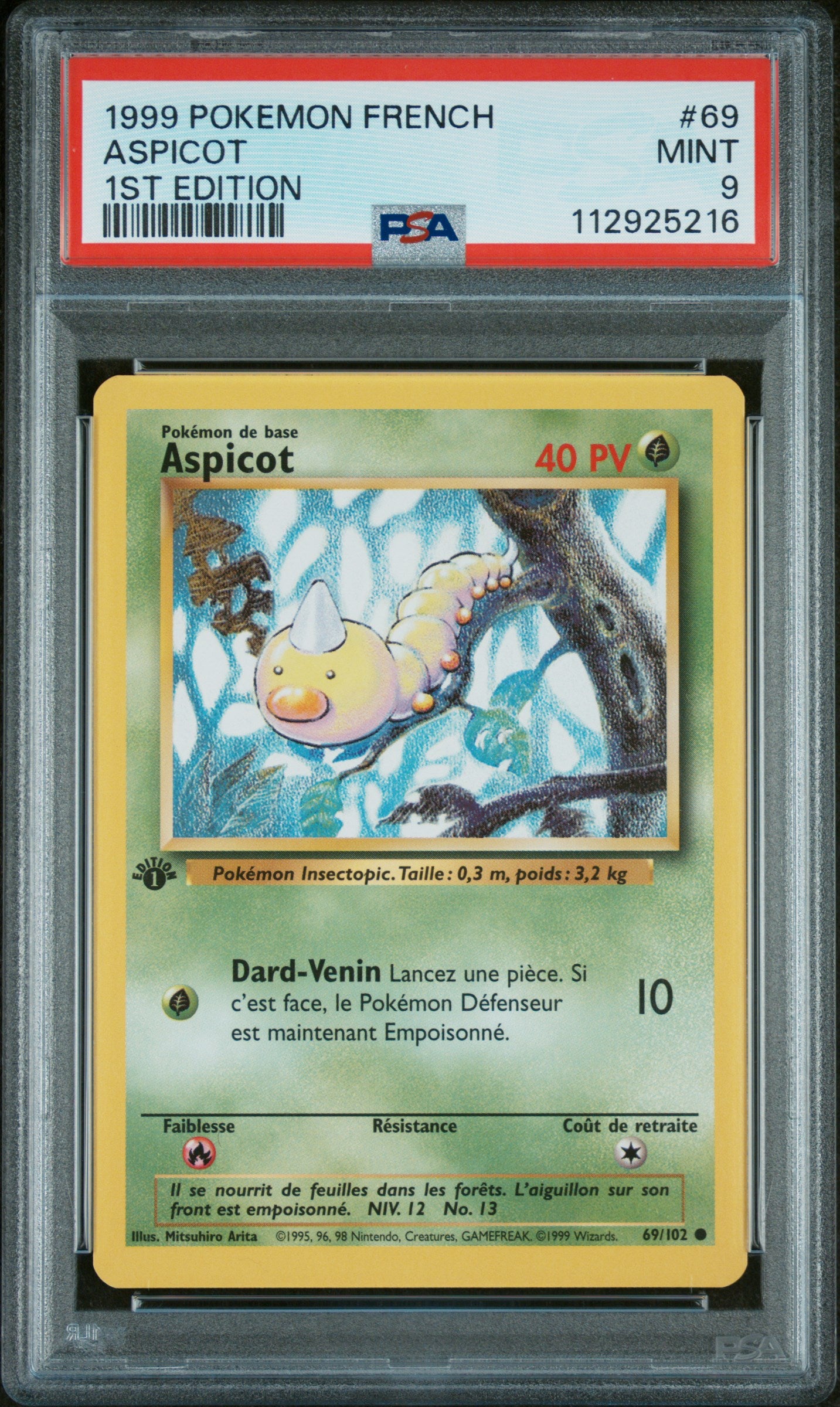 Aspicot   69 NM PSA 9