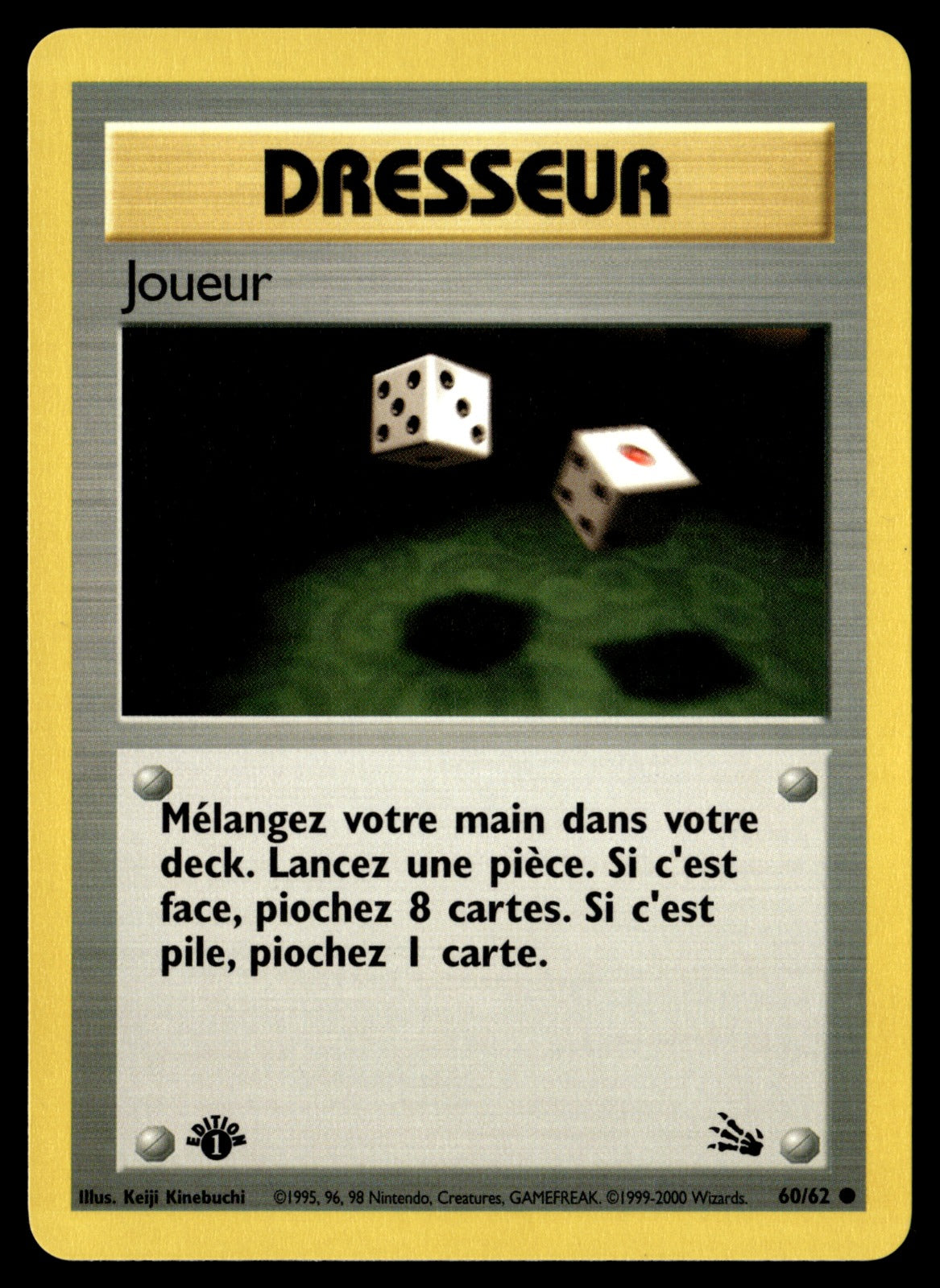 Joueur 60/62 ed1 - NM