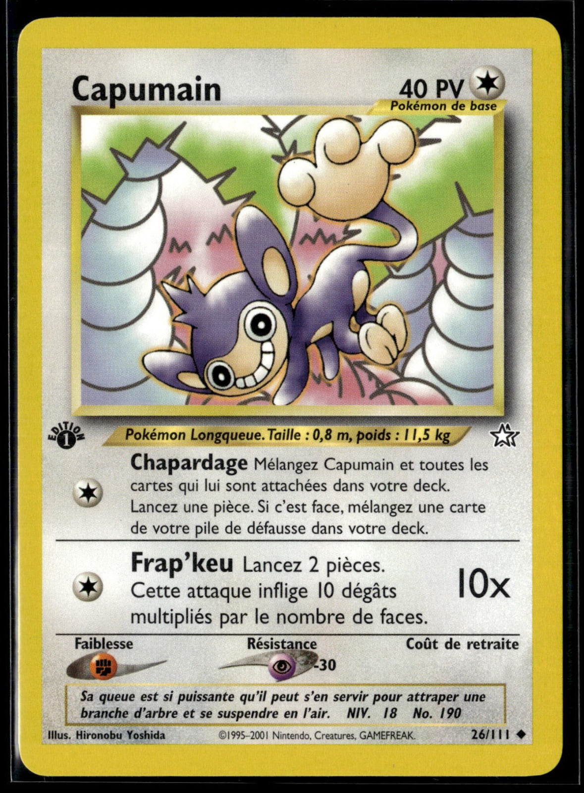 Capumain Peu Commune Neo Genesis 26 NM