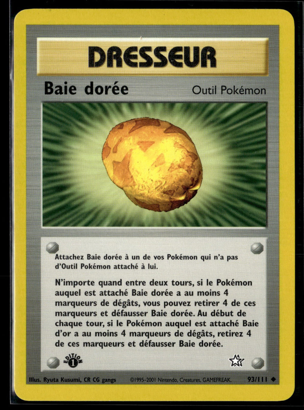 Baie dorée 93 - Edition 1 NM