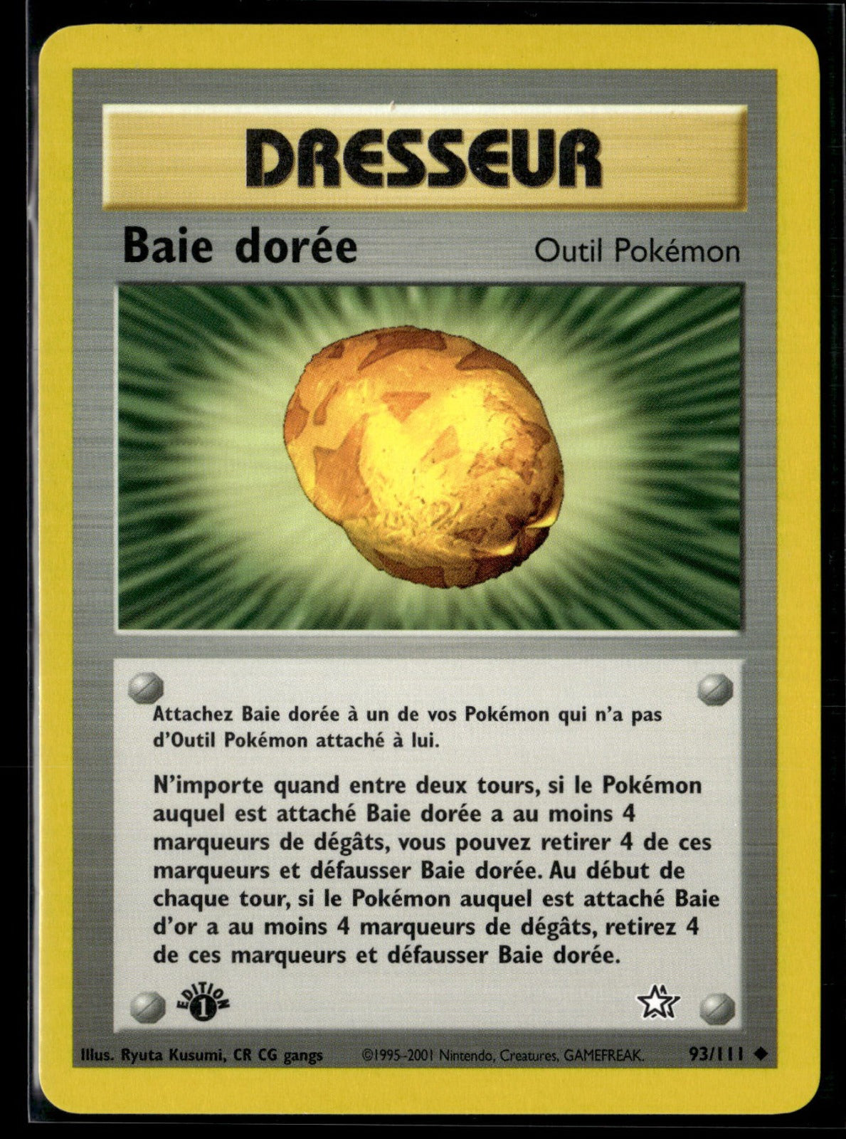 Baie dorée Peu Commune Neo Genesis 93 NM