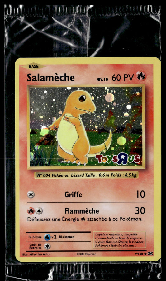 Salamèche 9/108 scellée "Toys R Us" FR scellée