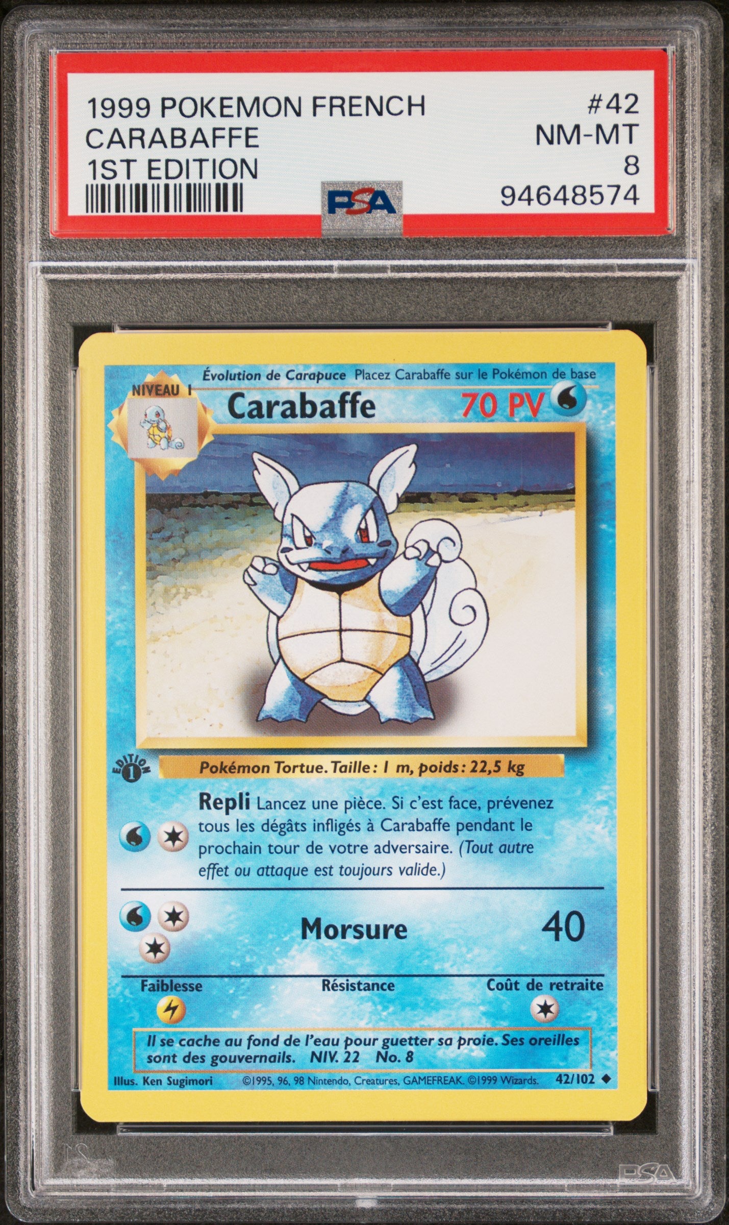 Carabaffe   42 NM PSA 8