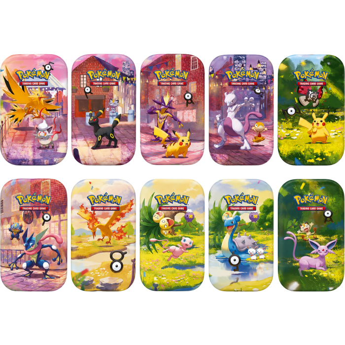 Display 10 Mini Tins - 30th Celebration