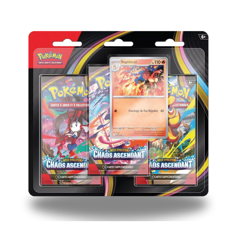 Tripack - Chaos Ascendant - ME04 - Pokémon
