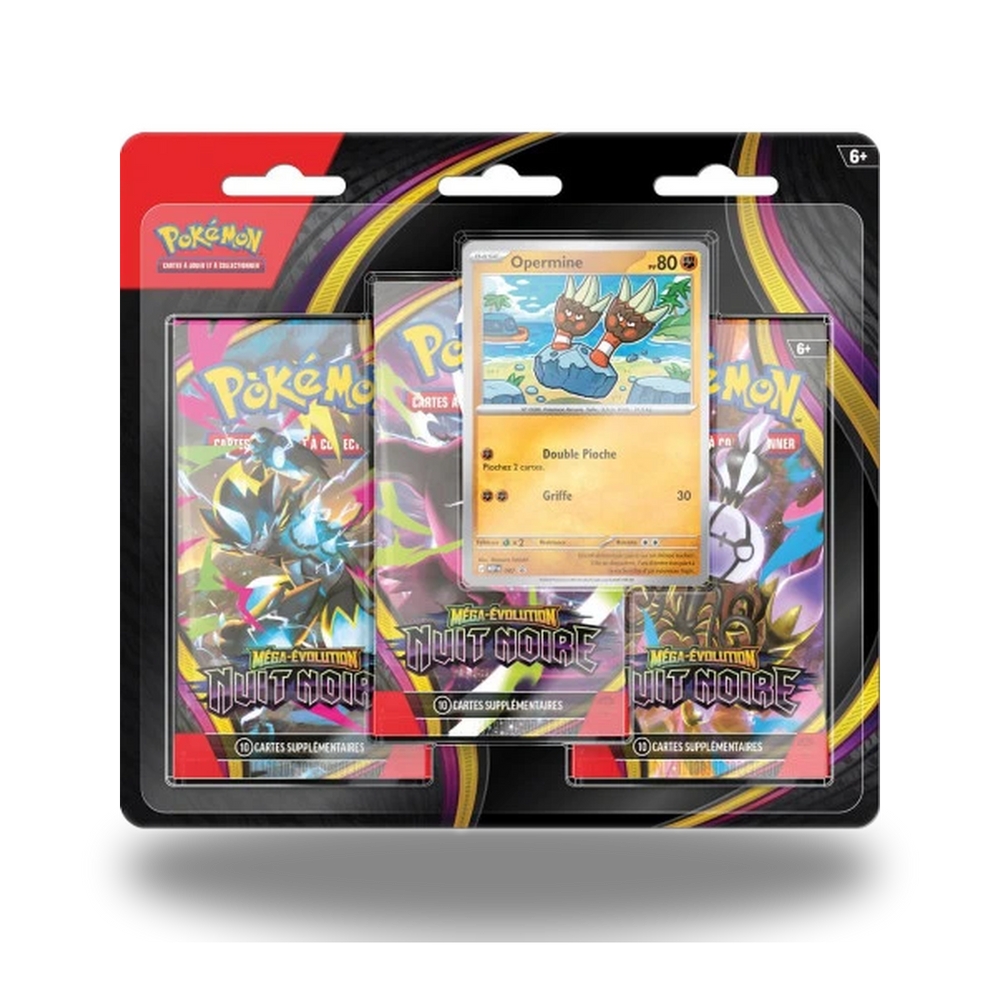 Tripack Pokémon - Nuit Noire - ME05