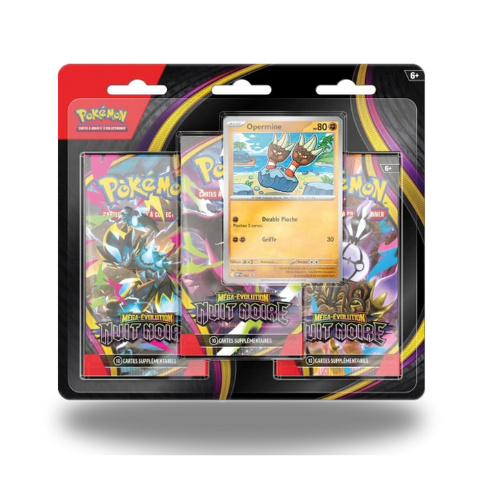 Tripack Pokémon - Nuit Noire - ME05