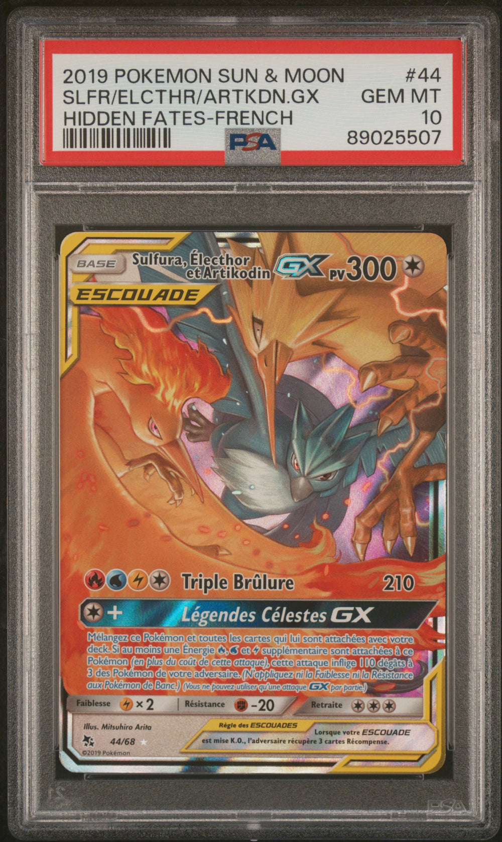 Sulfura & Électhor & Artikodin GX 44 - PSA 10